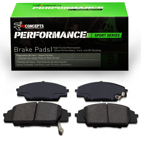 R1 2000-2011 Acura RSX F Brake Pads | Honda Civic/Integra (2115-0829-00)