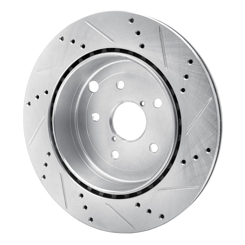 R1 08-20 Subaru Impreza Rear D&S Slotted Rotor | Impreza (631-13022L)