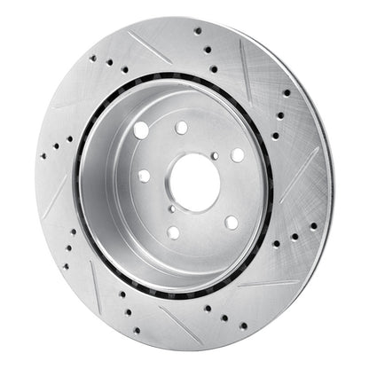 R1 08-20 Subaru Impreza Rear D&S Slotted Rotor | Impreza (631-13022L)