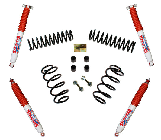 Skyjacker TJ30BPH 3" Coil Lift Kit w/Hydro Shocks for 97-06 Jeep Wrangler TJ