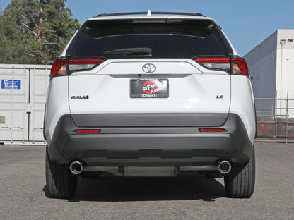 aFe 2-1/4-2-1/2 IN 304 SS Cat-Back Exhaust | Toyota RAV4 (19-21) (49-36053-P)