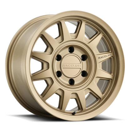 (set of 4) Raceline 952 Aero Bronze | 17x8.5" +18mm | 6x139.7mm Wheel