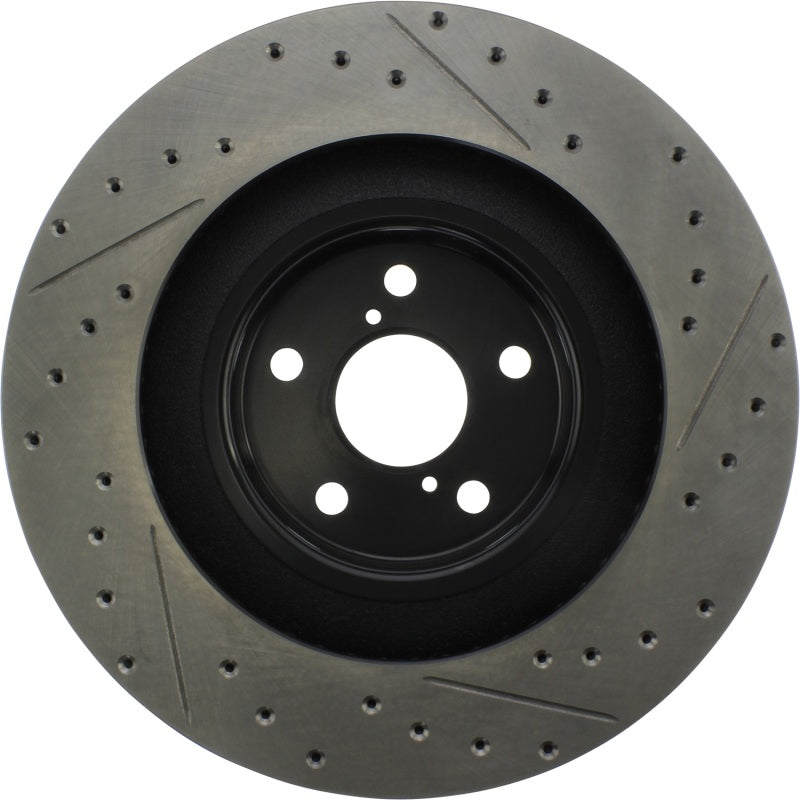 StopTech 13-18 fits Lexus GS350 Slotted & Drilled Front Right Rotor 127.44205R