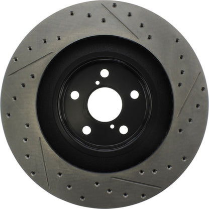 StopTech 13-18 fits Lexus GS350 Slotted & Drilled Front Right Rotor 127.44205R