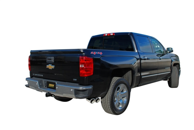 Gibson 3.5in/2.25in Dual Sport Cat-Back Exhaust | Chevrolet Silverado 1500 LTZ (14-18) (65666)