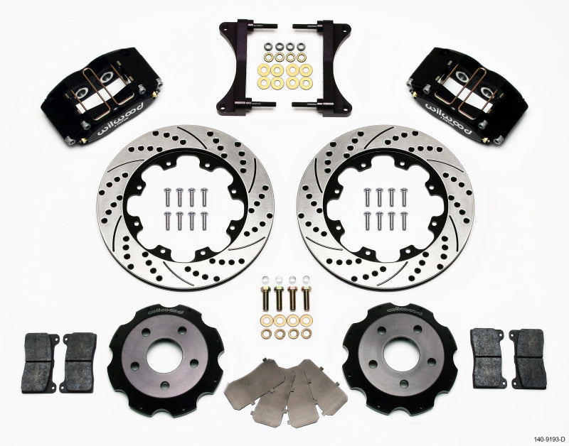 Wilwood Dynapro Radial Front Kit | Subaru Impreza WRX (Line Kit Needed) (140-9193-D)