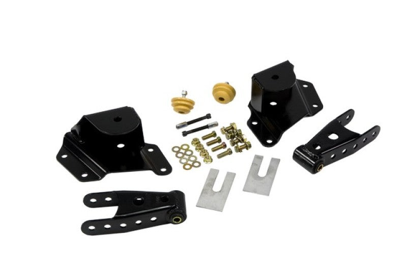 Belltech 4in Shackle & Hanger Kit | GM/GMC 1500 (6512)