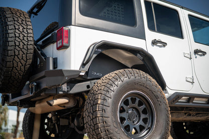 DV8 Offroad INFEND-10RB Rear Inner Fender Liner for 07-18 Jeep Wrangler JK