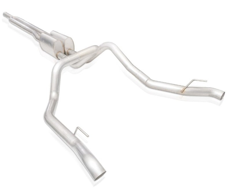 Stainless Works 3in Redline Catback Y-Pipe | Chevrolet Silverado 5.3L (19+) Use Factory Tips (CT19CBUBYR)