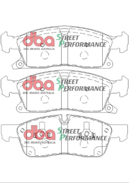 DBA SP Performance Front Brake Pads (330mm Front Rotor) | Dodge Durango (11-20) (DB2216SP)