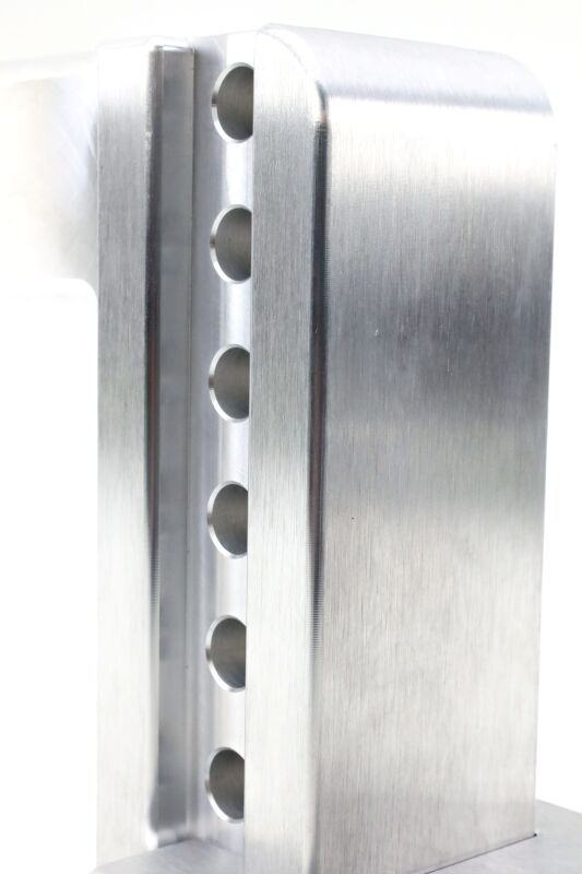 Weigh Safe 8in Drop Hitch w/Built-in Scale & 2.5in Shank (10K/18.5K GTWR) - Aluminum