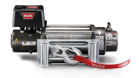 WARN 26502 M8000 8000lb Premium Series Winch 4.8 HP 100' 5/16 Cable Roller