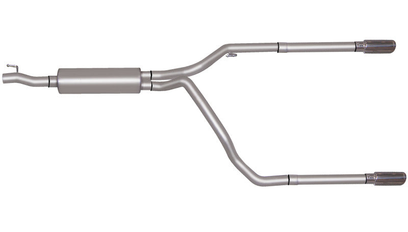 Gibson 2.5in Dual Split Exhaust | Dodge Ram 1500 SLT (04-05) (66524)