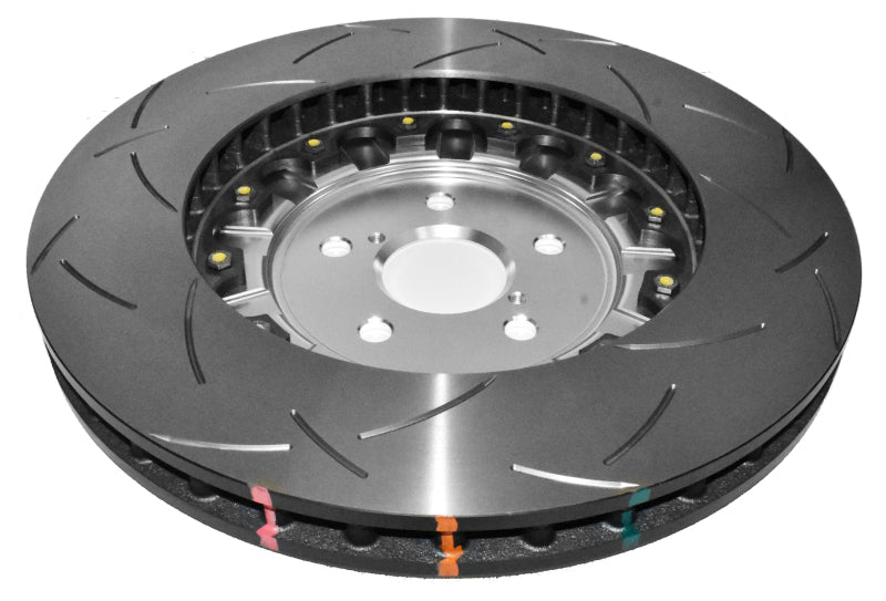 DBA 5000 Series T3 Slotted Front Rotor w/ Silver Hat | Lexus GS F (16-20) (DBA52788SLVS)