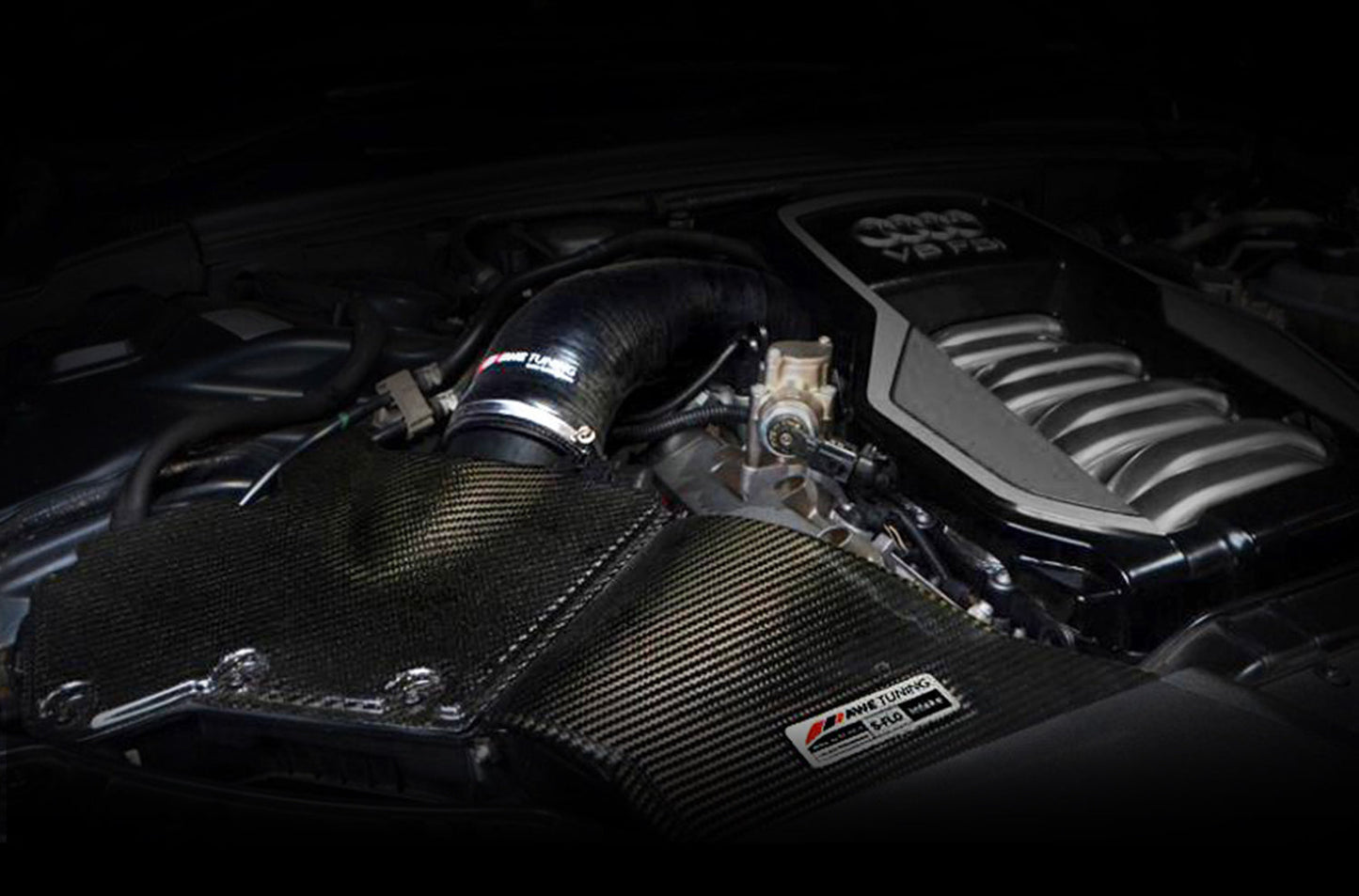 AWE Tuning S-FLO Carbon Intake fo B8 S5 4.2L (2660-13032)