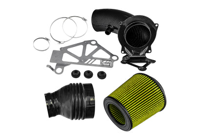AWE Tuning 4.5" S-FLO Shortie Carbon Intake for Audi 8V / Mk3 2.5T (2660-15046)