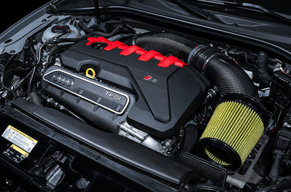 AWE Tuning 4.5" S-FLO Open Carbon Intake System for Audi 8V / Mk3 2.5T (2660-15048)