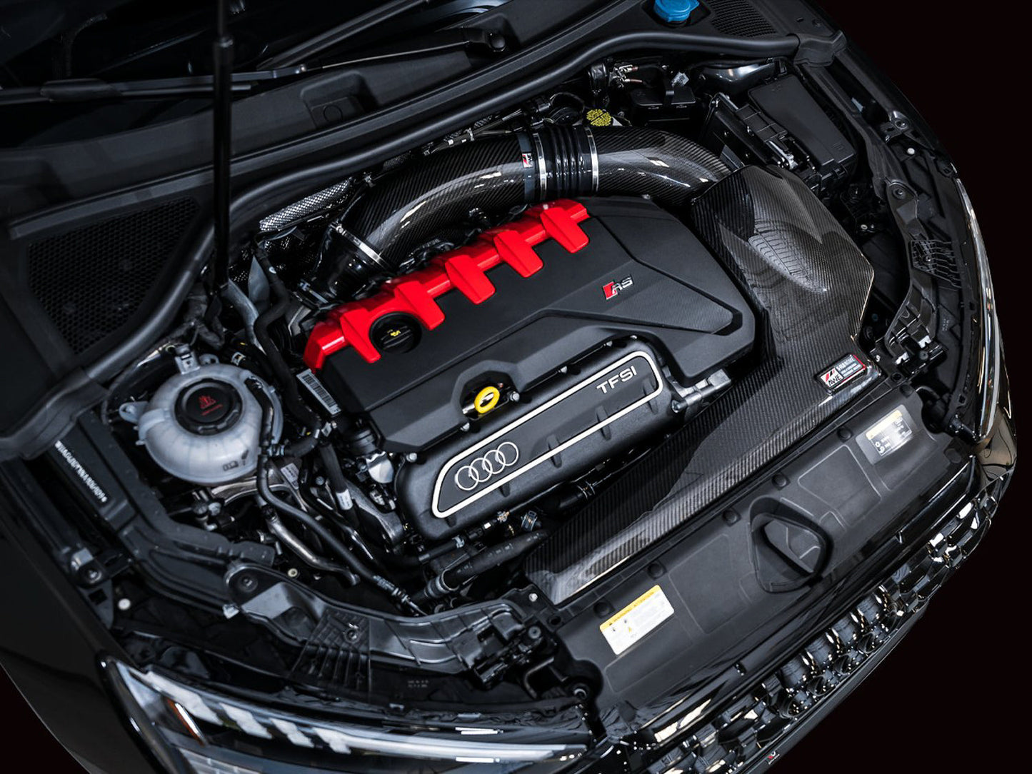 AWE Tuning 4.5" S-FLO Closed Carbon Intake System for Audi 8V / Mk3 2.5T (2660-15050)