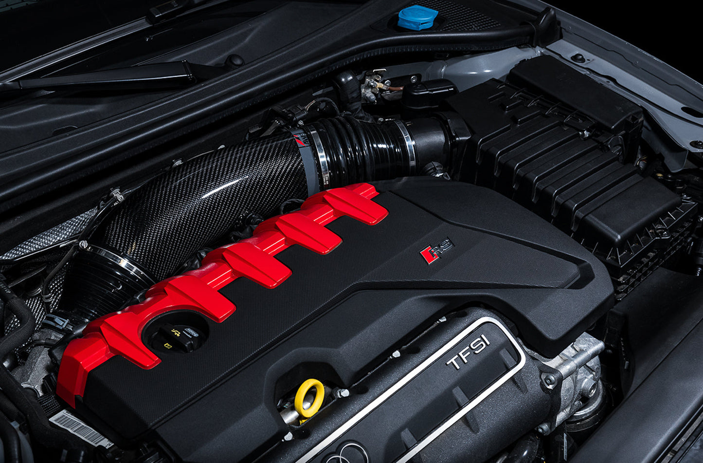 AWE Tuning 4.5" S-FLO Closed Carbon Intake System for Audi 8V / Mk3 2.5T (2660-15050)