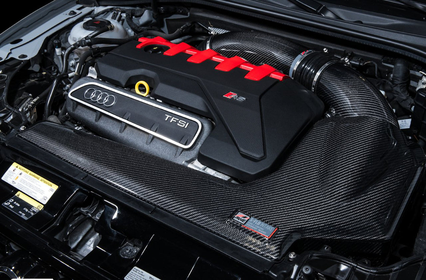 AWE Tuning 4.5" S-FLO Closed Carbon Intake System for Audi 8V / Mk3 2.5T (2660-15050)