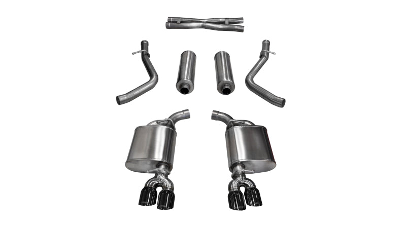 CORSA Xtreme / 2.5 in Cat-Back Twin 3.5 in Tips | 2015-2016 Challenger RT 5.7L (14985)