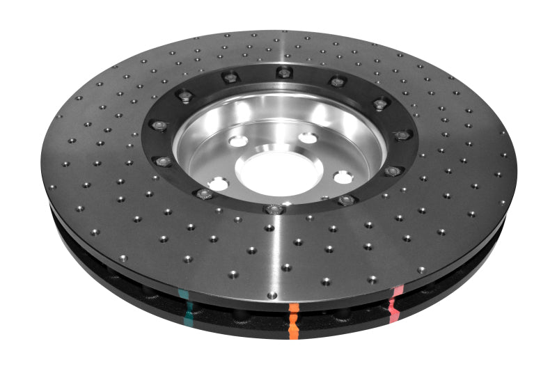 DBA 5000 Series Slotted 2P Rotor w/ Silver Hat | Audi A8 Quattro (14-17) (DBA52774SLVXD)