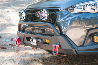 Body Armor 4x4 SU-19339 HiLine Front Winch Bumper for 2018-2024 Subaru Crosstrek