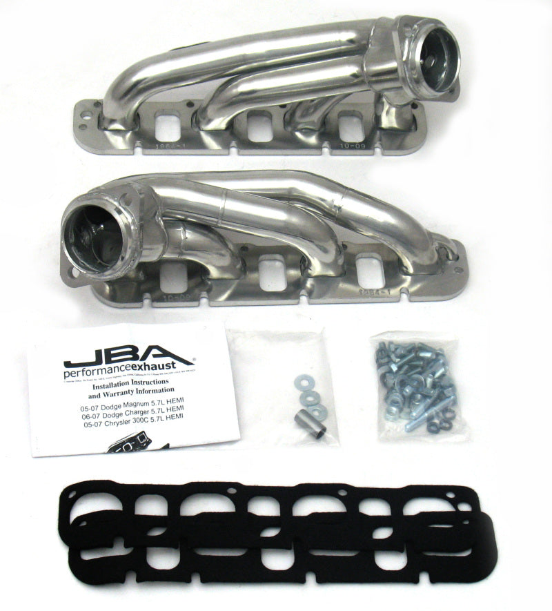 JBA 5.7L HEMI Shorty Headers | Chrysler 300/Dodge Challenger/Charger (1964S-1JS)