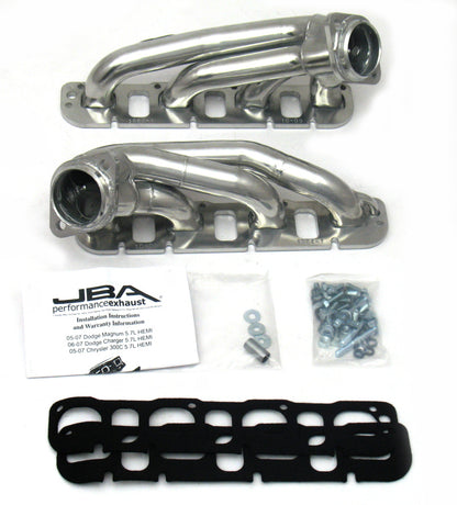 JBA 5.7L HEMI Shorty Headers | Chrysler 300/Dodge Challenger/Charger (1964S-1JS)