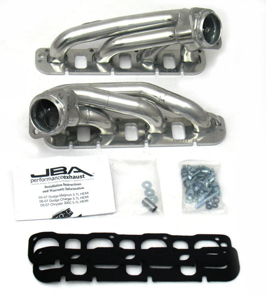 JBA 5.7L HEMI Shorty Headers | Chrysler 300/Dodge Challenger/Charger (1964S-1JS)
