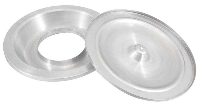 K&N 85-6852 16in Spun Alum Top & Bottom Plate