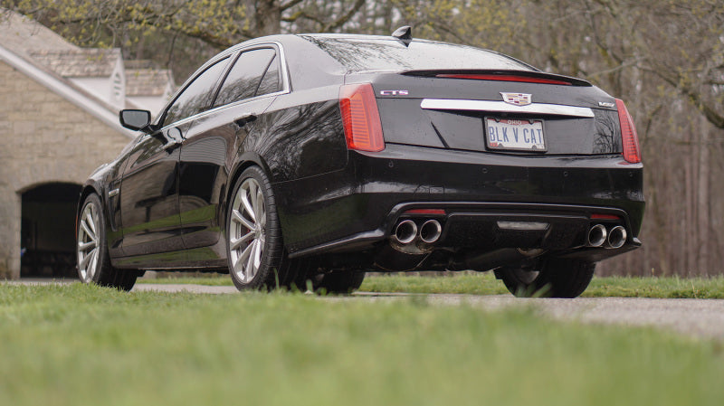 Stainless Works Catback System Resonated X-Pipe Dual-Mode Mufflers | Cadillac CTS-V Sedan (16-18) (CTSV16CB)