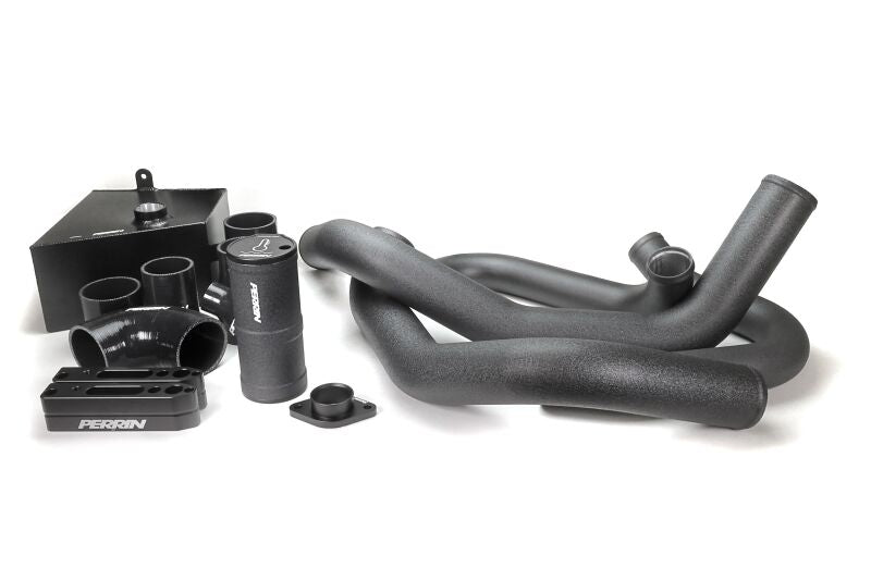 PERRIN PSP-ITR-437-3BK FMIC Boost Tube Kit for 2015-2021 Subaru WRX 2.0L H4