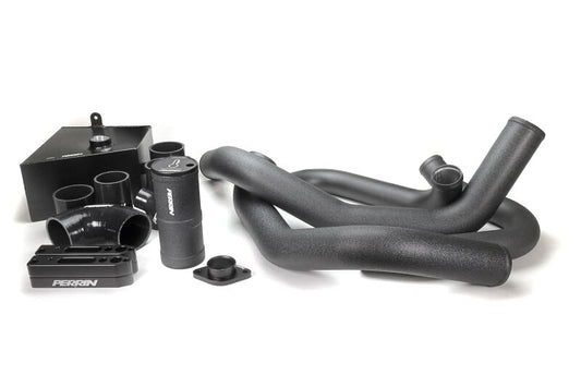 PERRIN PSP-ITR-437-3BK FMIC Boost Tube Kit for 2015-2021 Subaru WRX 2.0L H4