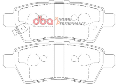 DBA XP Performance Rear Brake Pads | Nissan Pathfinder (04-12) 4.0L (DB1919XP)