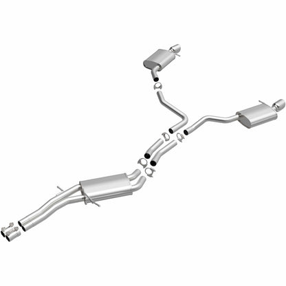 BRExhaust 2012-2015 Audi Direct-Fit Replacement Exhaust System