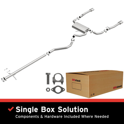 BRExhaust 2013-2016 Dodge Dart Direct-Fit Replacement Exhaust System