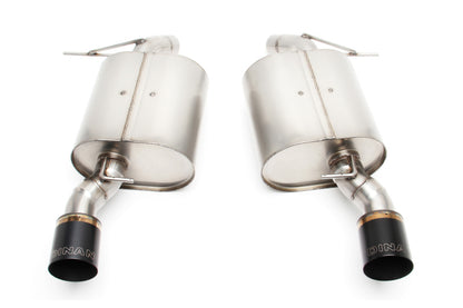 Dinan 3.5'' Black Axleback Exhaust System | BMW 335i (07-11) (D660-0012-BLK)