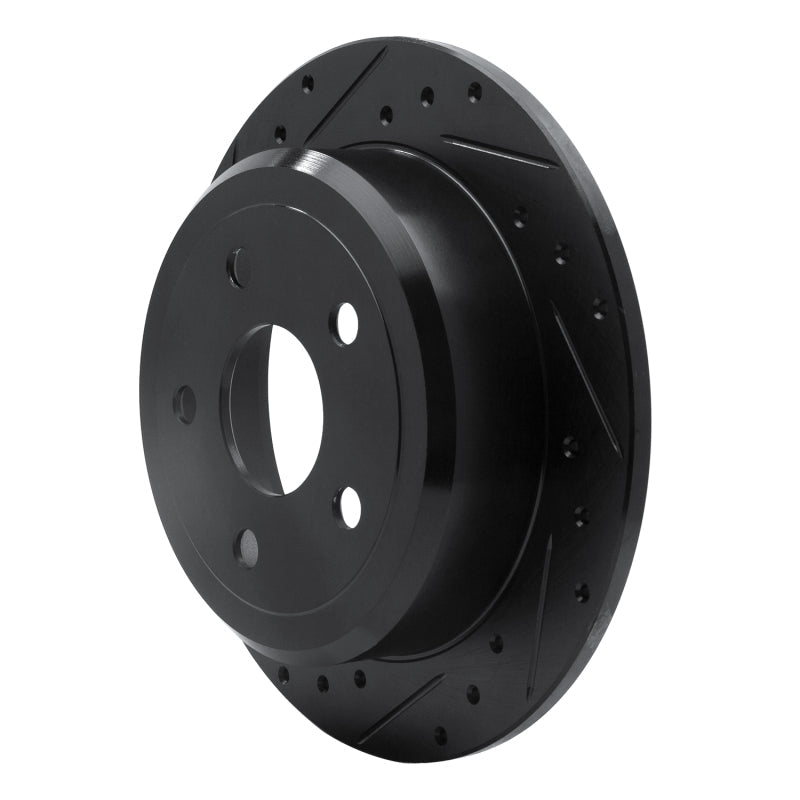 DFC D&S Brake Rotor (REAR LEFT): Jeep Wrangler 2.0L / 2.5L (07-18) - Black