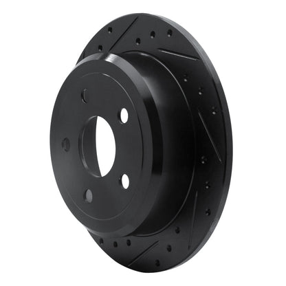 DFC D&S Brake Rotor (REAR LEFT): Jeep Wrangler 2.0L / 2.5L (07-18) - Black