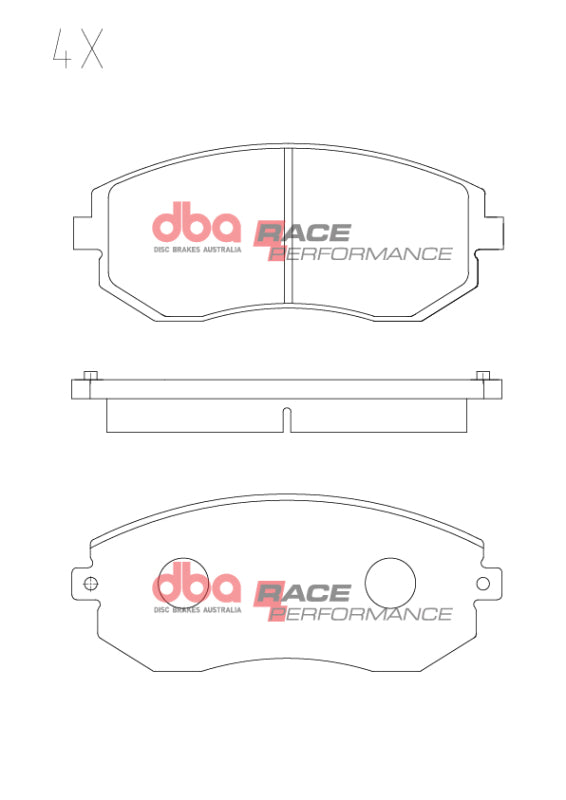 DBA RP Performance Front Brake Pads | Toyota 86/Subaru BRZ (13-20) (DB1491RP)