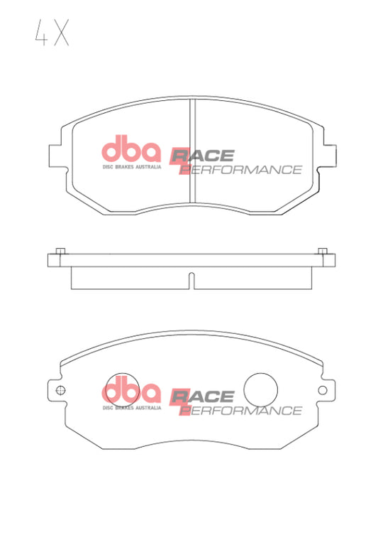 DBA RP Performance Front Brake Pads | Toyota 86/Subaru BRZ (13-20) (DB1491RP)
