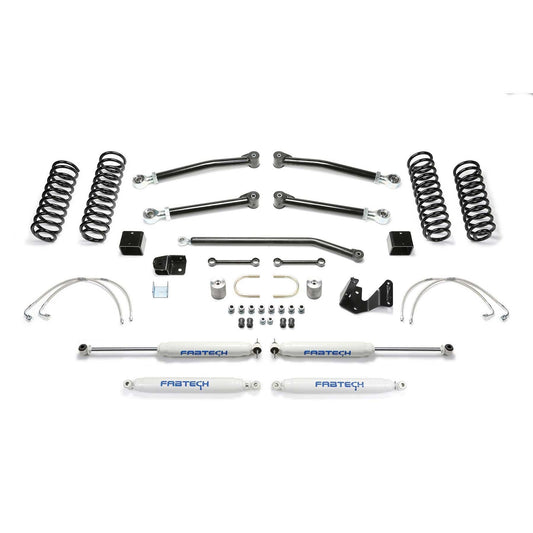 Fabtech 3" Trail II Suspension Lift w/ Performance Shocks | Jeep JK 4-Door (07-18) (K4052)