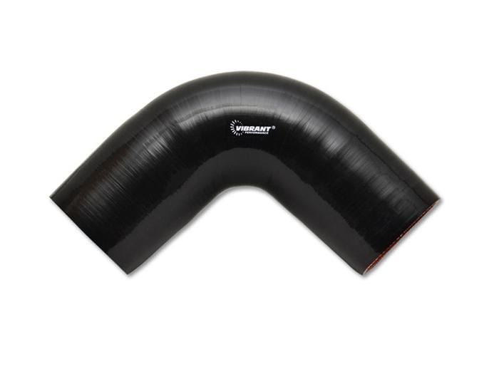 Vibrant 4 Ply Reinforced Silicone 90 Degree Elbow - 3.5"