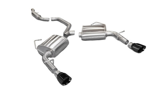 CORSA Sport / 2.5 in Cat-Back 4.0 in Single Tips | 11-14 Dodge Avenger, Chrysler 200 3.6L (14413)