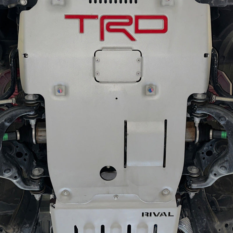 Rival 2016-2023 Toyota Tacoma 3Gen 4WD Aluminum Transmission Transfer Case Skid Plate