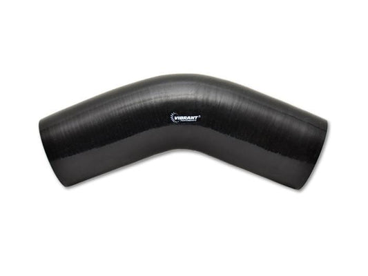 Vibrant 4 Ply Reinforced Silicone 45 Degree Elbow - 2.5"