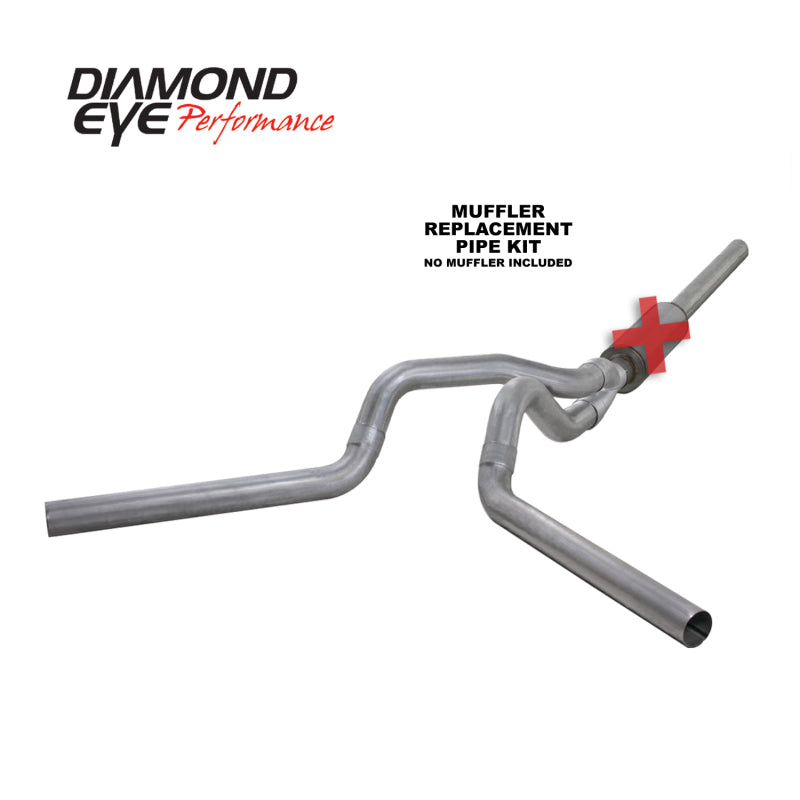 Diamond Eye 4in Catback RPLC Pipe | Dodge Ram 2500/3500 (03-09) (K4236A-RP)