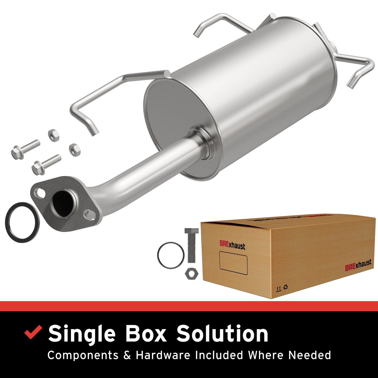 BRExhaust 1995-2000 Nissan Direct-Fit Muffler Kit