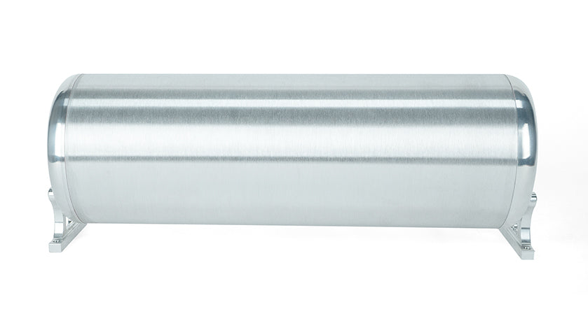 Air Lift Performance 18in FLO Tank w/ Viair 444c Black Compressor (Incl. Fittings & Tank Mounting Hardware) (27767)